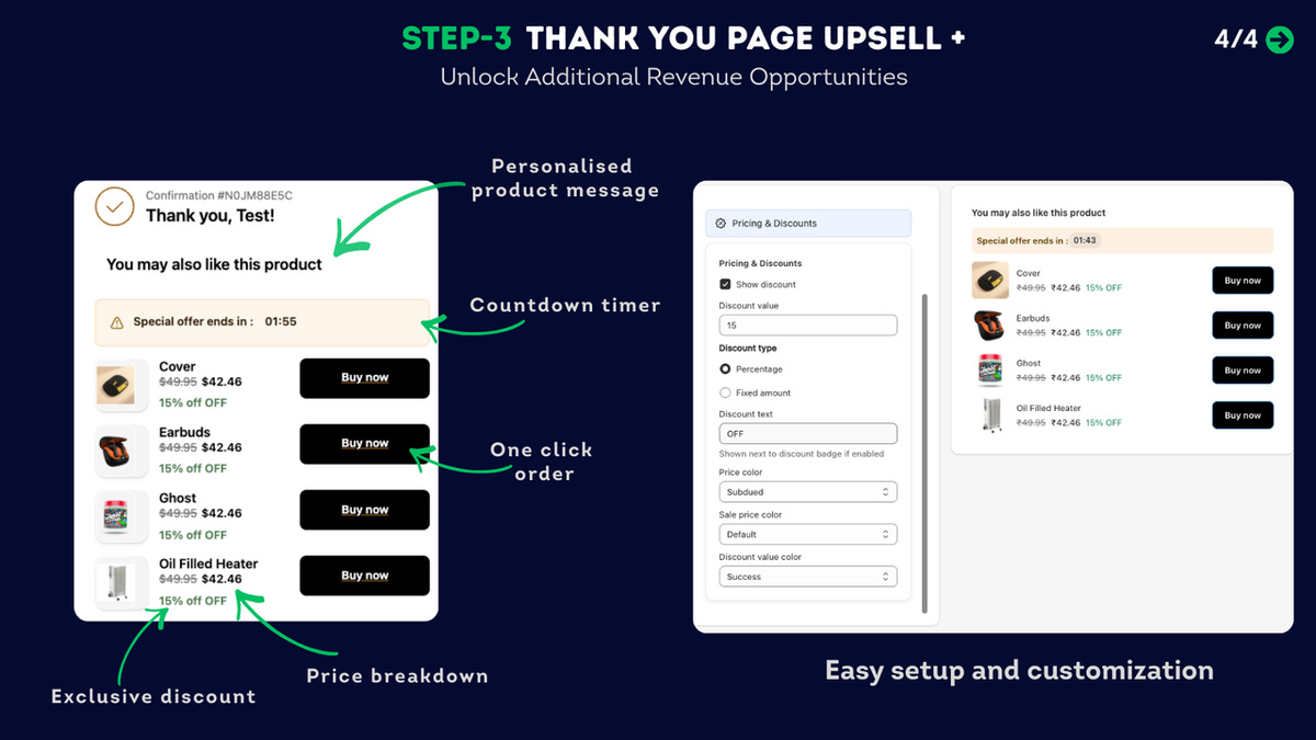 Bundle BOGO offer setup with automatic discount application